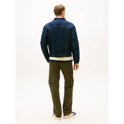 Tommy Hilfiger Ανδρικό jacket Ryan Teddy Lined Denim Trucker Jacket